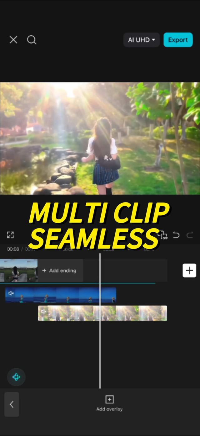 CapCut seamless transition tutorial by @ezcapcut on TikTok