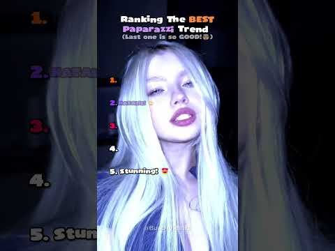 Paparazzi trend ranking video by BuddyyRanks on YouTube Shorts