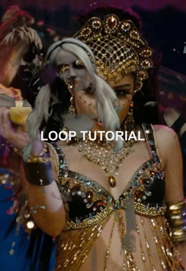 Infinite loop velocity edit tutorial by @plut6nz on TikTok