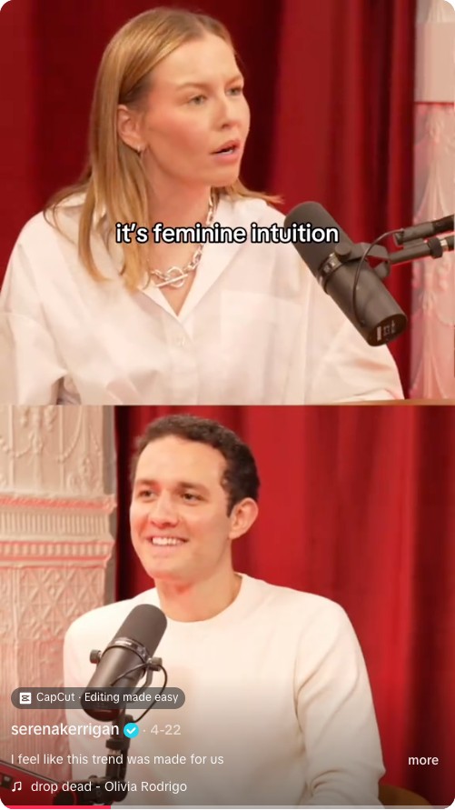 Drop Dead Feminine-Intuition Romance Edit — Serena Kerrigan, &lsquo;it&rsquo;s feminine intuition&rsquo;