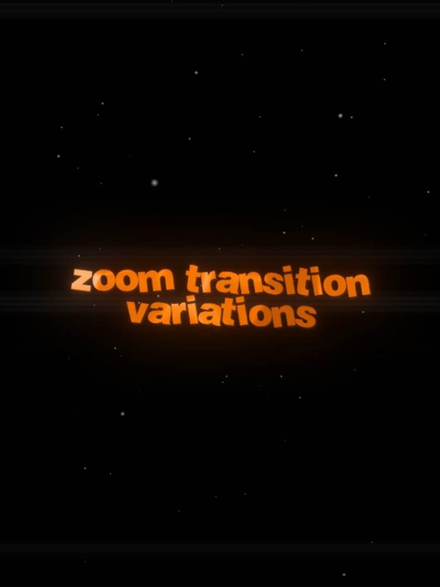 Punch-Zoom Transition by @videoeditinginspo on TikTok
