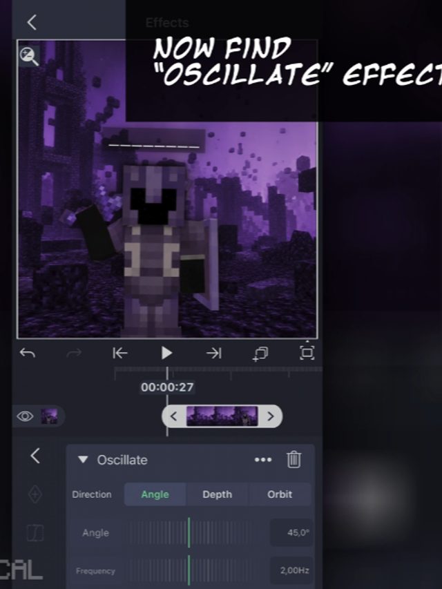 Handheld Camera-Shake Effect by @vvertical_ on TikTok