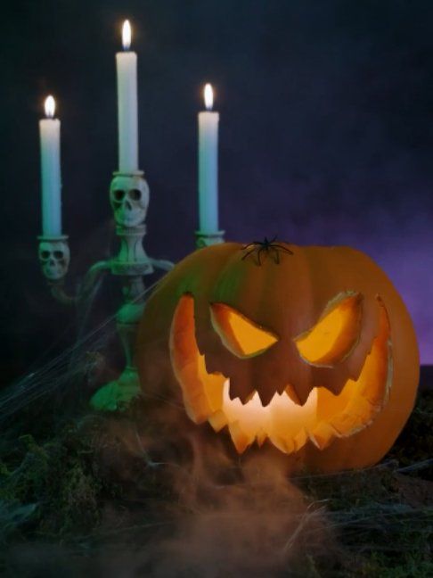 Pumpkin Head Illusion by @king.k.1.n.o on TikTok