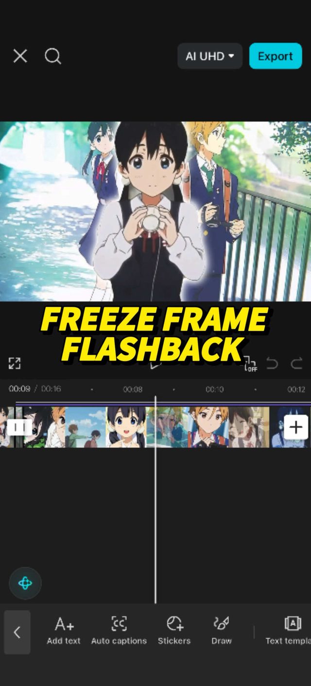 Freeze-Frame Flashback Effect by @chanel_ed1t on TikTok