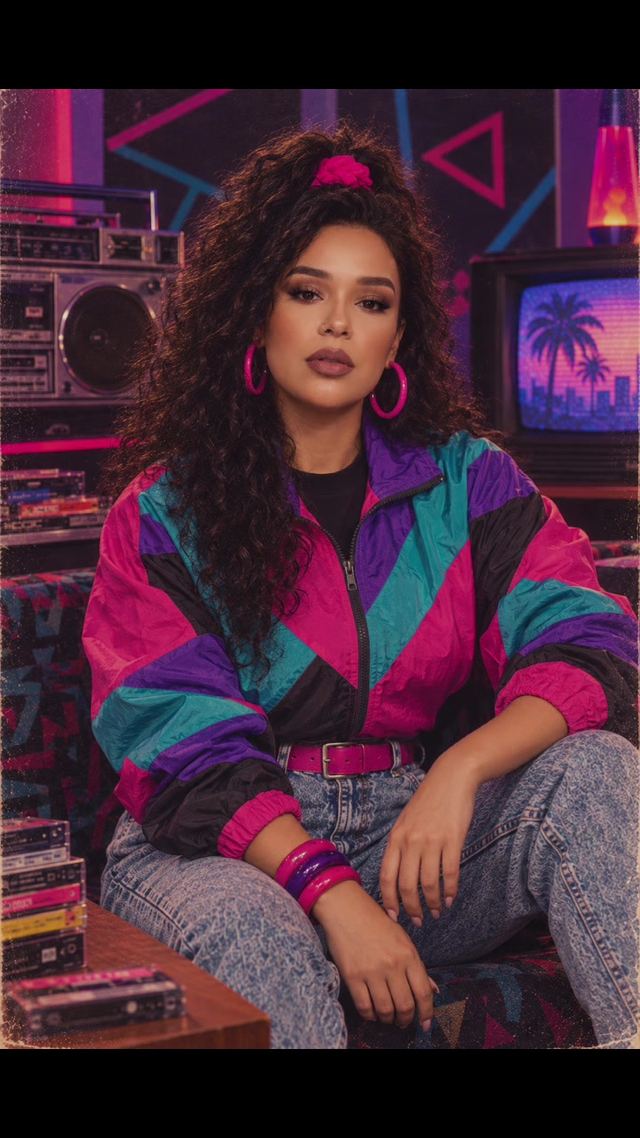 80s AI Photo Trend by @oneal_picua on TikTok