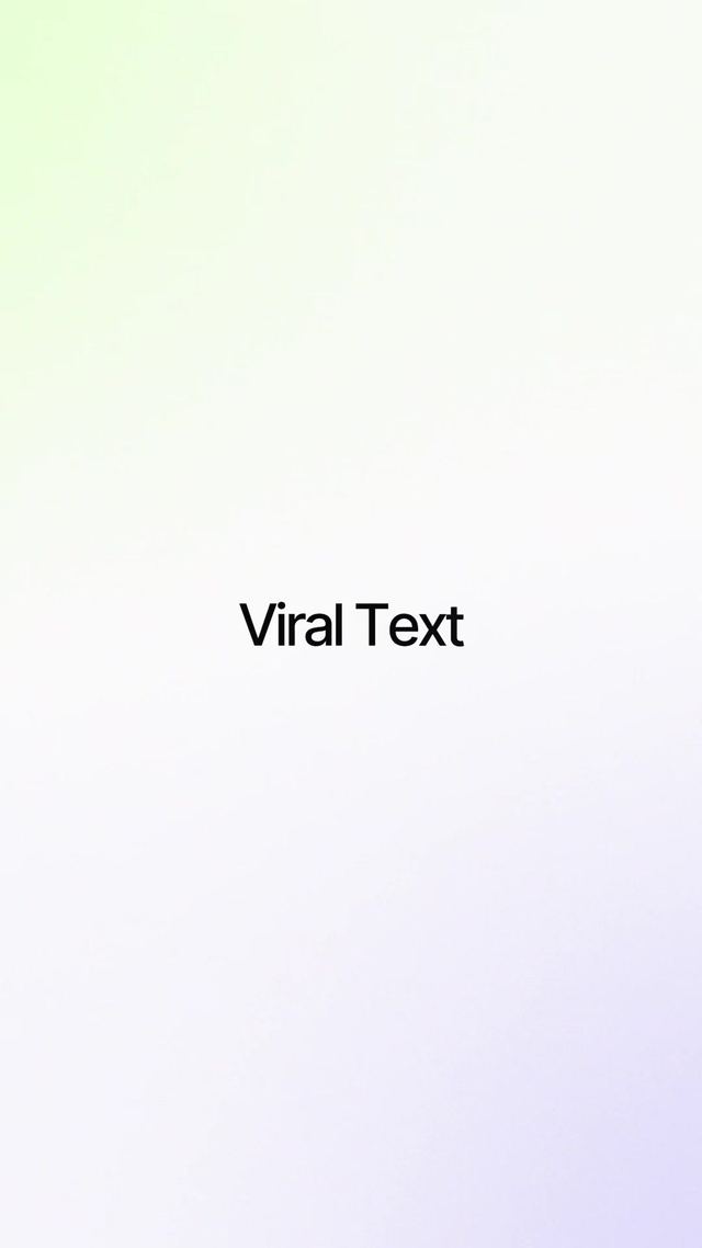 Kinetic Word-Pop Captions by @studioznak on TikTok