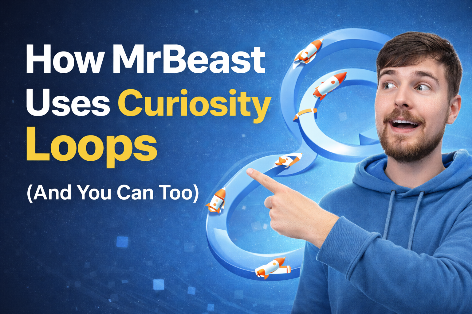 MrBeast curiosity loops strategy