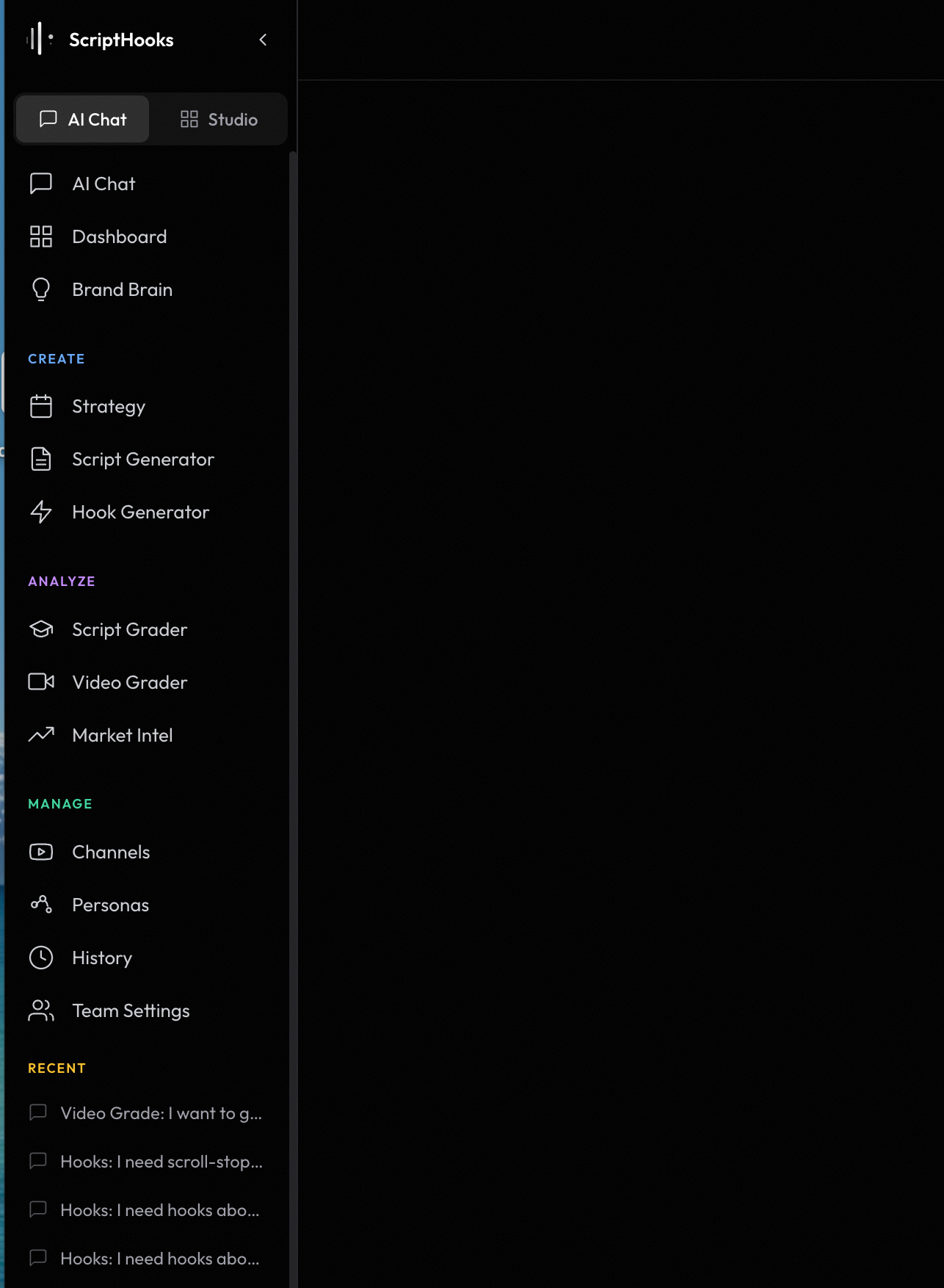 ScriptHooks AI Chat mode