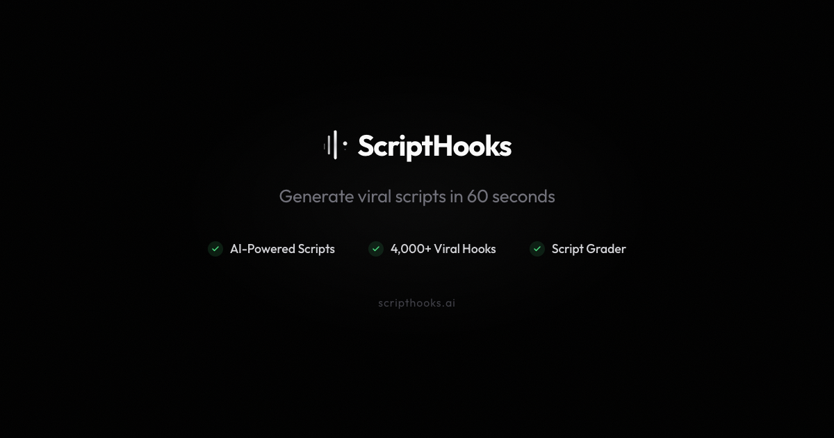 Pricing - ScriptHooks